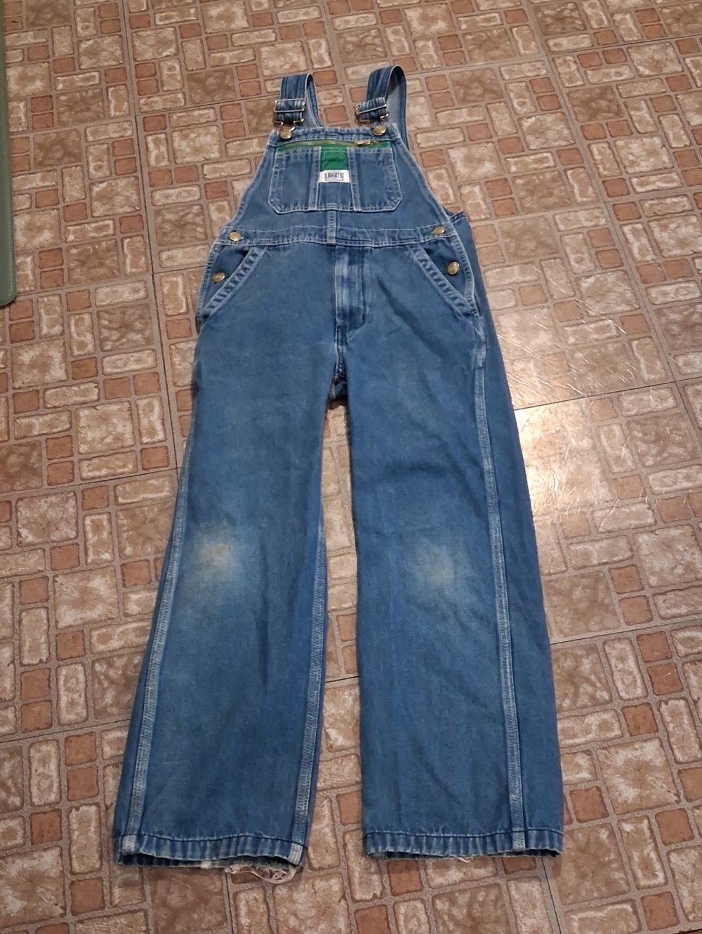 liberty Blue Kids Denim Overalls with Bib Size 10